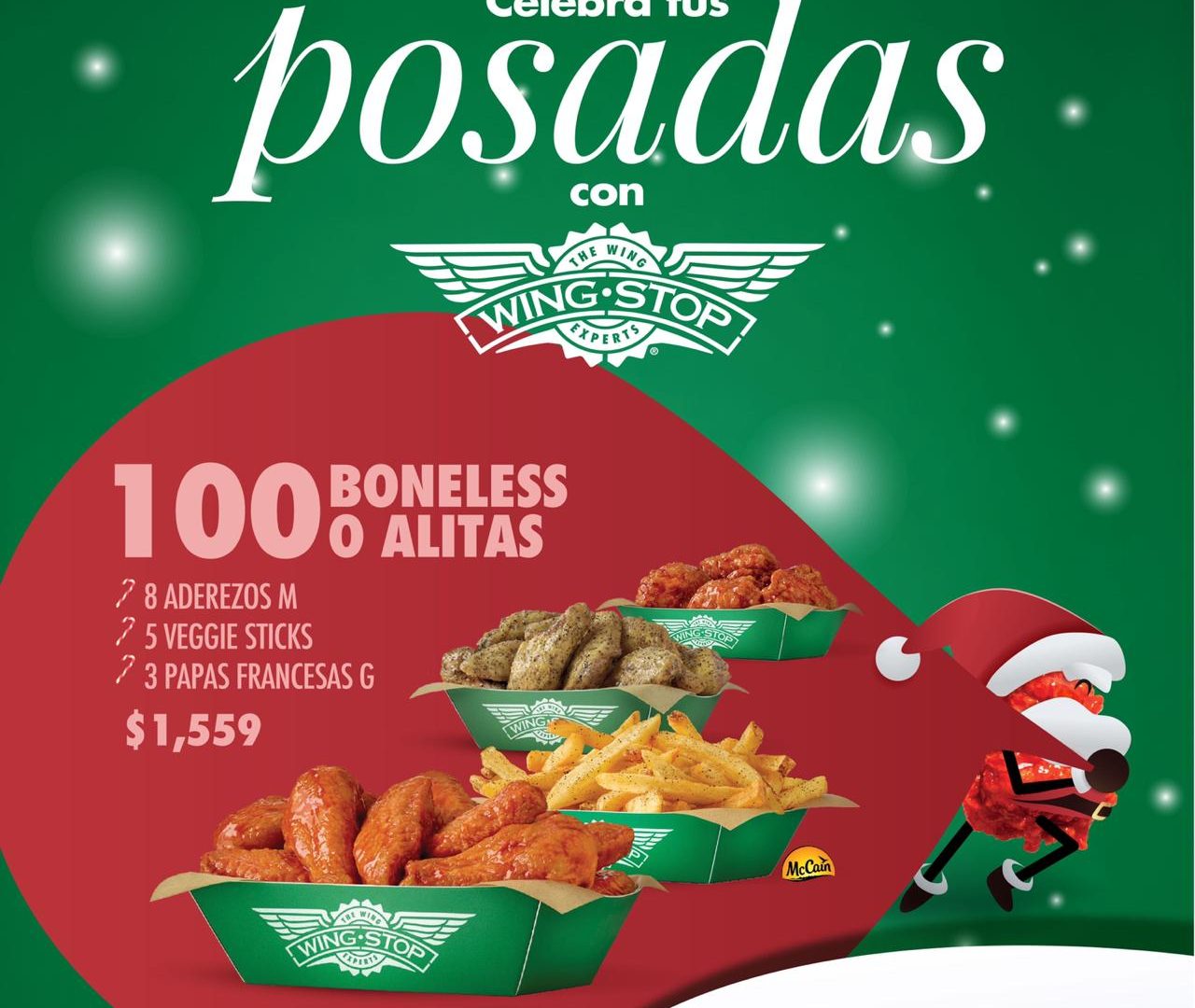 Las posadas con Wing Stop – Via 515