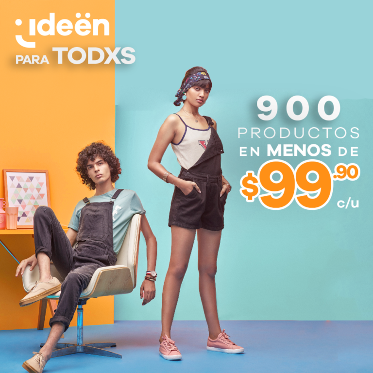 Ideen Store: 900 productos en menos de 99.90